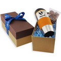 16 Oz. Tumbler Gift Box w/ Mini Pretzels